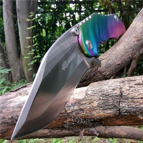 9" G10 Multi Folding Tactical Knife 8CR13MOV Blade Multi Knives - Good for Hunting Camping Survival Outdoor and Everyday Carry