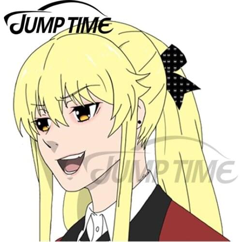 JumpTime 13 x 9cm For Mary Saotome Peeker Car Stickers Repair Car Decal Suitable For VAN ATV SUV Scratch-Proof Laptop Decoration