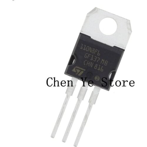 Free Shipping20PCS 100%New original STP110N8F6 110N8F6 TO-220 80V/110A 110N8F6