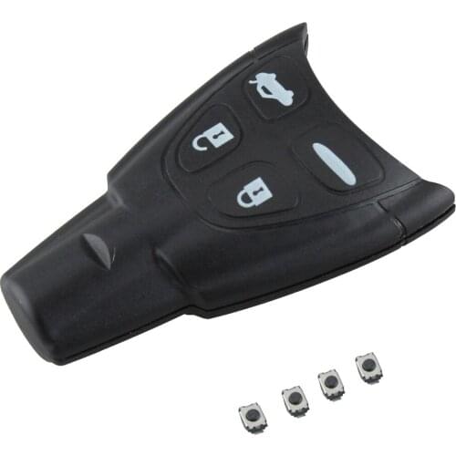 4 Button Remote Key Fob Case Car Repair For SAAB 93 95 9-3 9-5