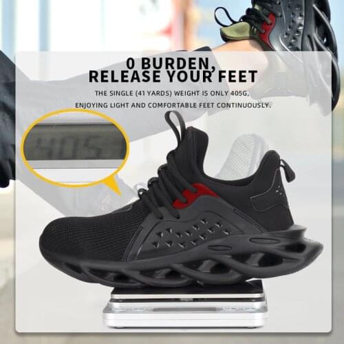 DM26 2020 spring Steel Toe Work Safety Shoes for Men Anti-smashing Puncture Proof Security Boots Man Casual indestructible shoes