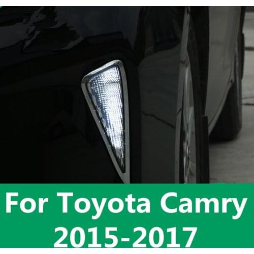 Daytime running lights daytime running lights LED bright lights decoration car Accessories For Toyota Camry 7th Sedan 2015-2017