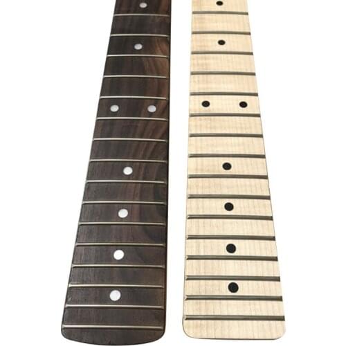 TL Electric Guitar Neck Handle 22 Frets Maple Rosewood Fretboard for Luthier Kit U7EF