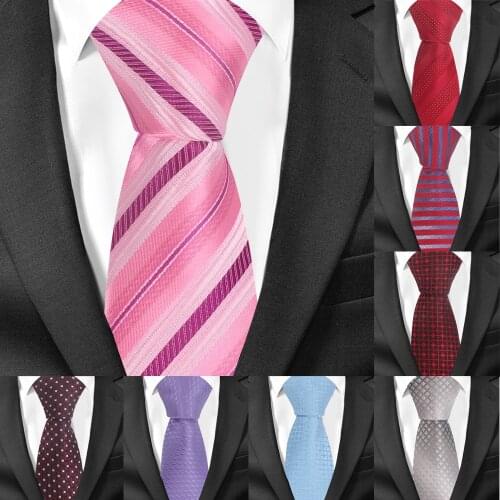 Fashion Classic Necktie For Men Women Striped Slim Men Ties Fashion Plaid Tie Groom Neck Tie For Party Wedding Corbatas Gravata