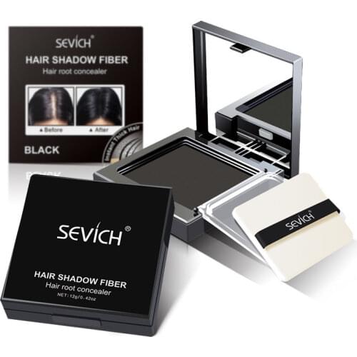 Hair Line Powder Hair Shadow Fluffy Instantly Cover Natural Waterproof Pressed Puff Edge Control Hair Concealer Hairline Powder