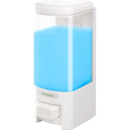 SVAVO Kitchen Liquid Soap Dispenser Wall mounted Soap Bottle 500ml Capacity Shower Gel Dispenser for Bathroom Hotel Household