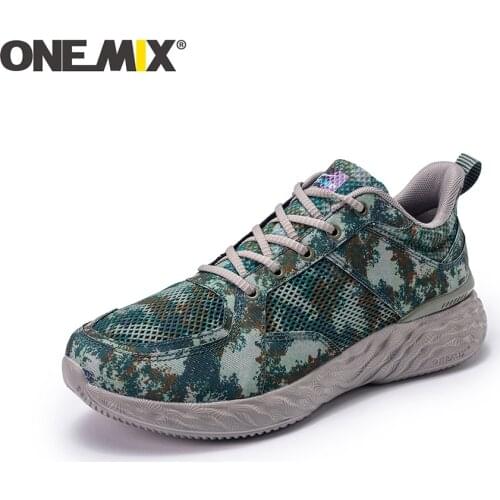ONEMIX 2021 Running Shoes Men Breathable Mesh Lightweight Sneaker Men Outdoor Walking Shoes Trekking Shoes Sports Sneaker women