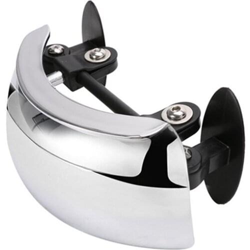 Universal Motorcycle Windscreen Rear View Mirror 180 Degree Safety Rear View Mirror Blind Spot Mirrors for -BMW R1200GS