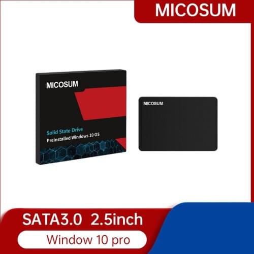 MICOSUM Sata3.0 Ssd 128G B 256GB Hdd 2.5 Hard Disk Disc 2.5 Lnternal Solid State Drive Give Windows 10 Pro