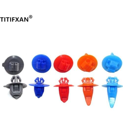 20PCS Car door skirt trim panel fender For Toyota Land Cruiser Prado 4Runner FJ Cruiser Highlander RAV4 plastic fastener clips