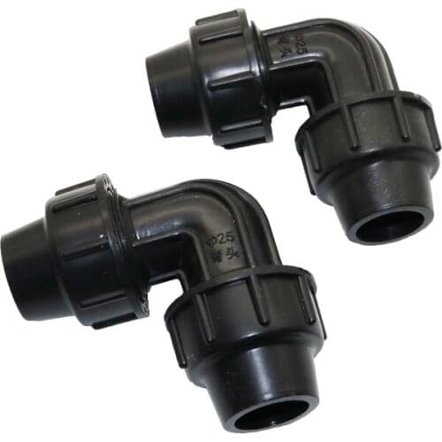 1pcs90 Degree Elbow Connection G3 / 4 '' Threaded Tube Connector Suitable For The Garden Irrigation System, Garden Sprinklers