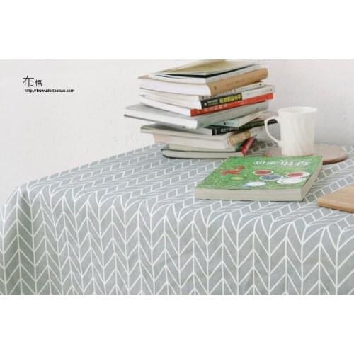 150CM Exporting Korea and Japan printing cotton linen cloth Zakka style linen cloth fabric