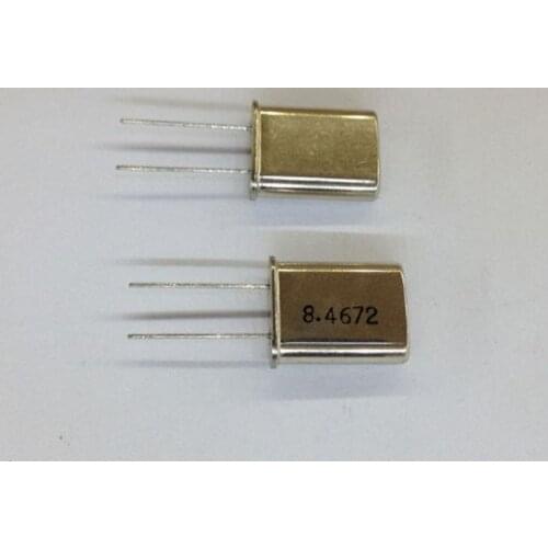 20pcs/LOT 8.4672MHZ 8.4672M 8.4672 HC-49U Quartz crystal resonator crystal