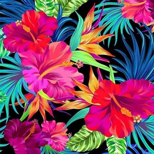 5D Diy Diamond Painting Flower Picture Of Rhinestones Full Square Art Diamond Embroidery Flowers Cross Stitch Wall