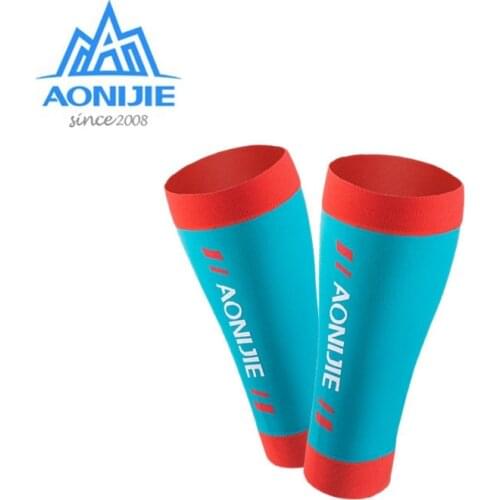 AONIJIE Sports Compression Leg Cover Breathable Calf Sleeves Protective Brace Support For Outdoor Running Marathon Jogging E4405