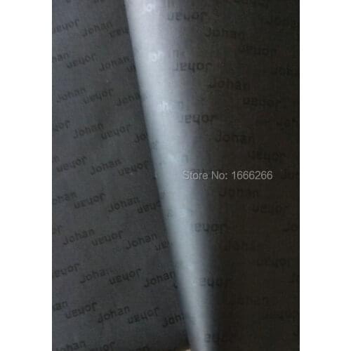 BLOCK EMF all black color rfid blocking for shielding wallpaper