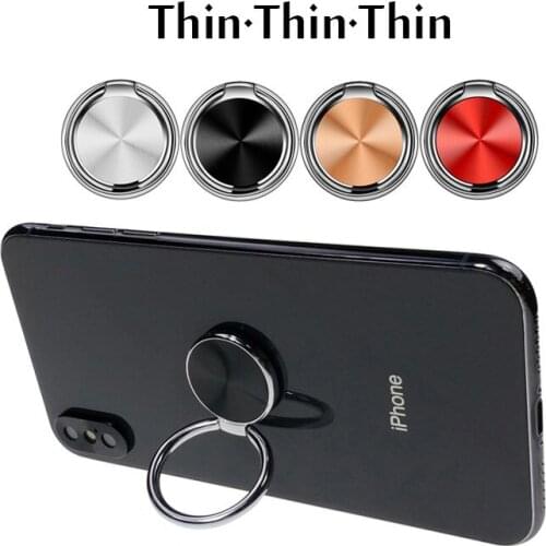 Smartphone Stand Holder Mobile Phone Finger Ring 360 Degree Rotatable For Iphone 7 Xiaomi redmi note 7 mi 9 Mi8 Phone Plus