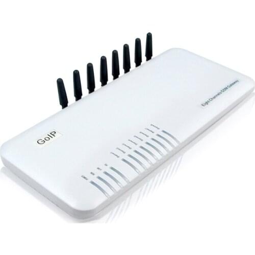 Gsm Gateway 8 Ports Goip Gsm Voip Gateway Goip8 With IMEI Change Support Call Center