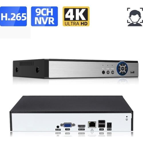 H.265 Mini NVR Full HD real P2P 8CH 5MP 16CH 4K 8MP Video Recorder Motion Detect ONVIF For IP Camera Security System P2P
