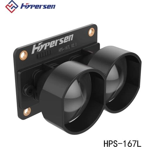 Hypersen HPS-167-L single point ranging sensor obstacle avoidance ToF 50 m lidar module