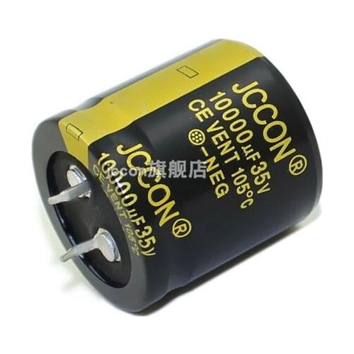 JCCON Horn Aluminum Electrolytic Capacitor 35v10000uf Volume 30*30 Audio Amplifier Audio