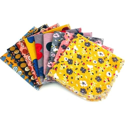 Reusable Baby cleansing Cotton flannel Napkins zero waste Paperless cloth Wrap Cling Roll non bleach kitchen unpaper Towels