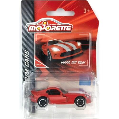 1/64 Majorette DODGE SRT VIPER Alloy Metal Die-cast Simulation Model Cars Toys