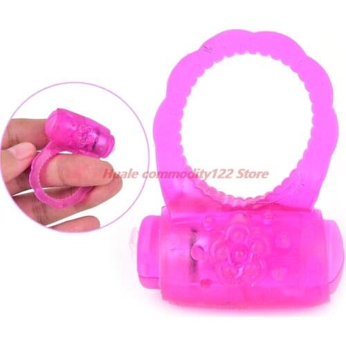 New Quality Adult Men Vibration Collars Delay Premature Ejaculation Lock Penis Ring Sex Toy