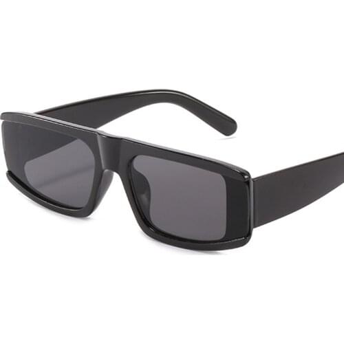 New Trend Sunglasses Womens Square Long Face Ins Sunglasses Mens Street Shooting Adult Glasses