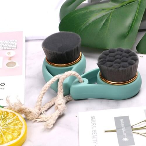 Manual Soft Face Massager Skin Pore Clean Brush Facial Cleansing Brush Face Skin Care Face Cleansing Makeup Remover Beauty Tools