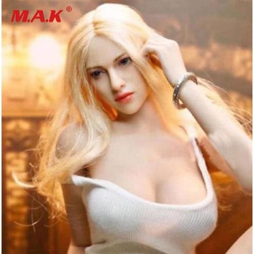 S02A S06B S09C S18A S19B S20A S21B S22A S23B 1:6 TBLeague Ph seamless mid/large breast bust female body 1:6 head action figure