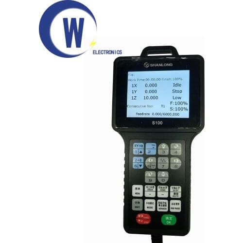 Engraving machine control system shanlong S100 three-axis numerical control S200 four-axis handle motion controller accessories
