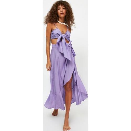 Trendyol Lacing Detailed Sub-Top Suit TBESS21AU0312