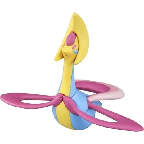 TAKARA TOMY Genuine Pokemon Sword Shield Anime Figures Cresselia MS-50 Action Figure Collection Model Toys Gifts For Children
