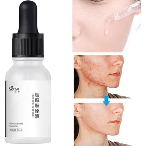 1 Bottle Niacinamide Original Liquid Moisturizing Brighten Skin Tone Original Liquid Hydrating Anti Acne Skin Care TSLM1