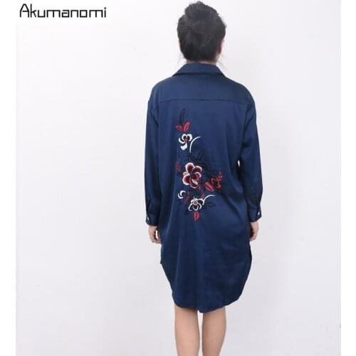 AKUMANOMI Women's Big Shirts