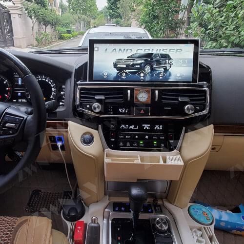 Android 10.0 6+128G For Toyota Land Cruiser LC300 2016 - 2021 Car Multimedia Player GPS Navigation Auto Radio Stereo DSP Carplay