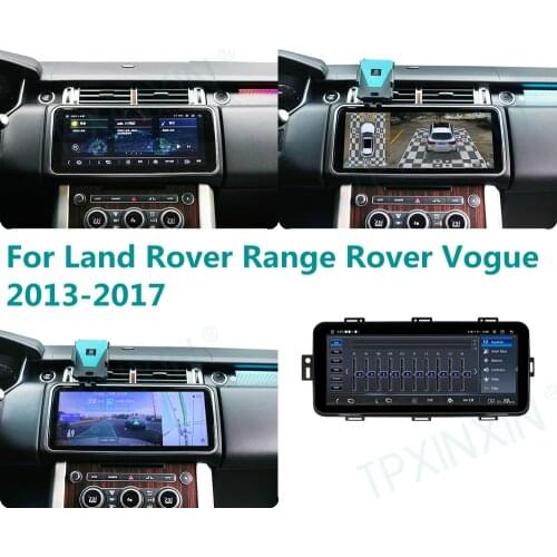 For Land Rover Range Rover Vogue 2013 - 2017 Android 10 Car Stereo Car Radio with Screen Car GPS Navigation Tape Recorder