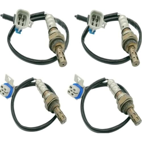 4PC Oxygen O2 Sensor Up&Down For Chevrolet Silverado 1500 4.8L 5.3L 6.2L GMC Sierra 1500 4.8L 5.3L 6.0LCadillac Escalade 6.2L