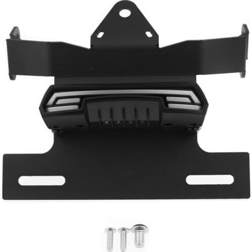 Motorcycle License Plate Holder LED Tail Light Turn Signal Lamp for KAWASAKI VULCAN S 650 Vulcan Cafe