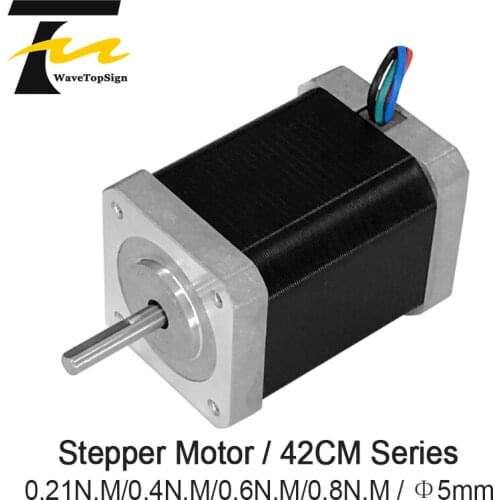 Leadshine 2 Phase Stepper Motor 42CM02 42CM02-1A 42CM04 Serial Nema 17 Step Angle 1.8 For CNC Engraver & Cutting Machine
