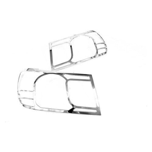 Chrome Head Light Cover For Toyota Land Cruiser FJ100 06-09