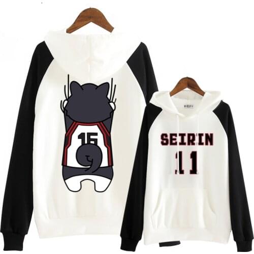 Kuroko no Basuke Hoodie Kuroko Tetsuya Cosplay Costume Kuroko no Basket Pullover Anime Hoody Coat For Men Women