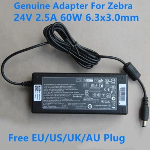 Genuine Zebra GK420 24V 2.5A 60W GX420D GX420T GK420D Printer AC Adapter For FSP060-RPAC P1028888-006 P1028888-001 P1029999-006