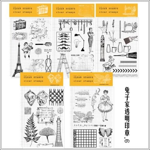 Tower clear Stamps for DIY Scrapbooking/Card Making/Kids Christmas Decoration Supplies Popular A1280