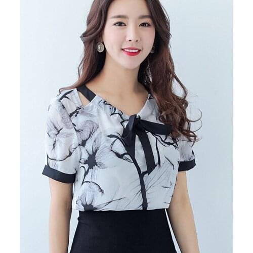 QXSLZQ Short Sleeve Blouses