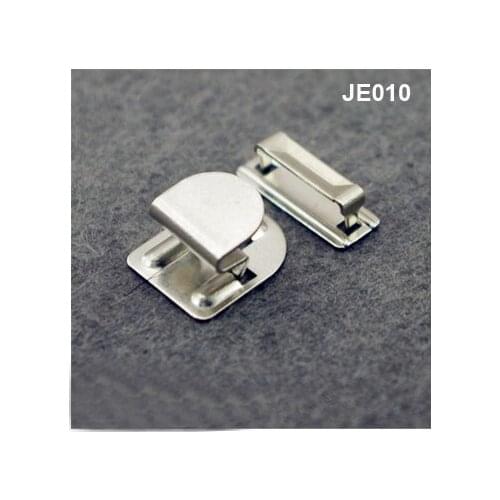 DIY 50sets/lot #8015 high quality 4-part trousers hooks metal brass nickle color free shipping