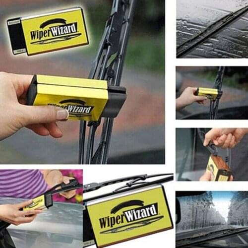 Car Van Wiper Wizard Windshield Wiper Blade Restorer Cleaner Wizard Wipes