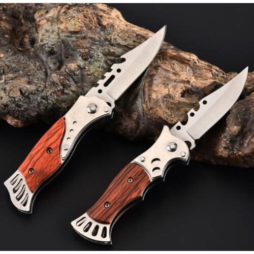 6.30'' Folding Pocket Knife Outdoor Survival Tactical Knife Camping Hiking Hunting Knives For Self-defense EDC Rescue Multi Tool
