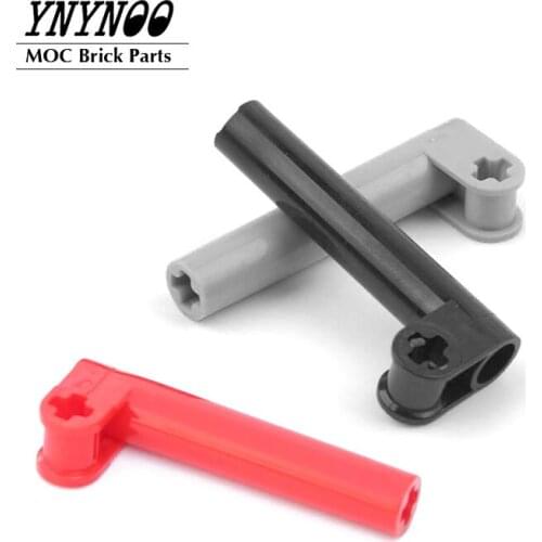 20Pcs/lot Technical Axle and Pin Connector Perpendicular with Extension 53586 MOC Building Blocks Bricks DIY Toys Particels